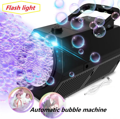 Macchina delle Bolle di Sapone Automatica per Feste e Bambini