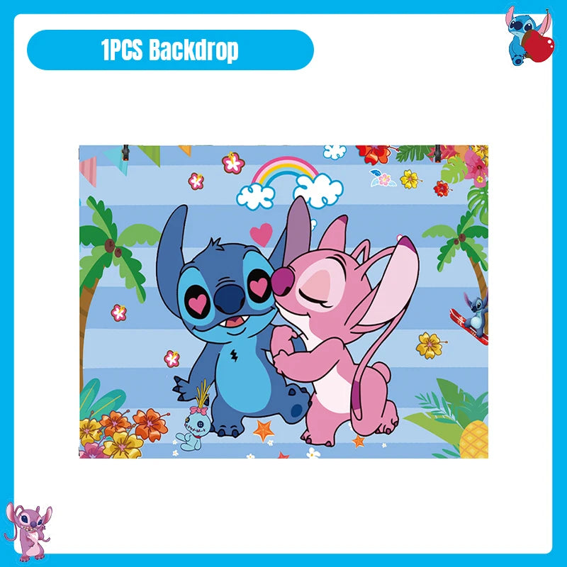 Kit Completo Decorazioni Disney Stitch - Tema Lilo & Stitch per Feste