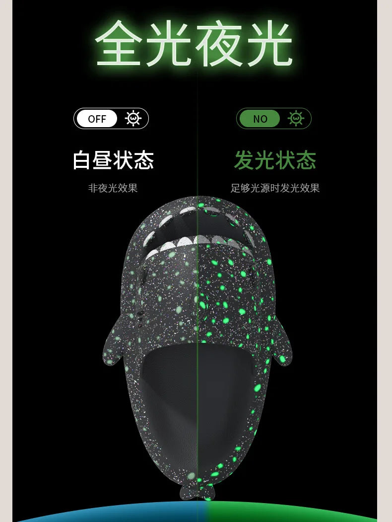 Pantofole Squalo Luminose per Uomo e Donna Scarpe Estive Moda Casa & Spiaggia