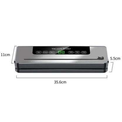 🚀 Sigillatrice Sottovuoto 220V - 5 Modalità | Automatica, per Alimenti Secchi/Bagnati + 10 Sacchetti