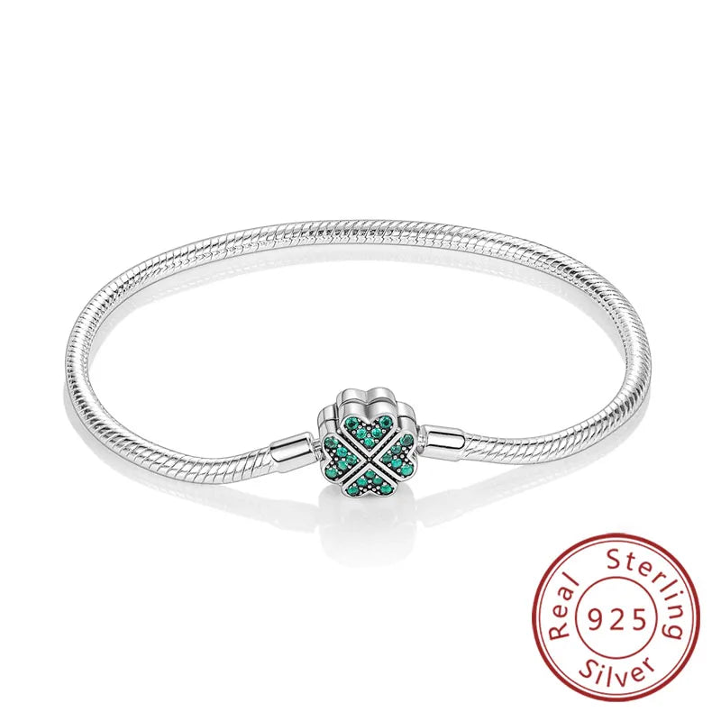 Bracciale in Argento 925 - Cuori con Zirconi, Regalo Perfetto per Donne, Gioiello Elegante e Personale
