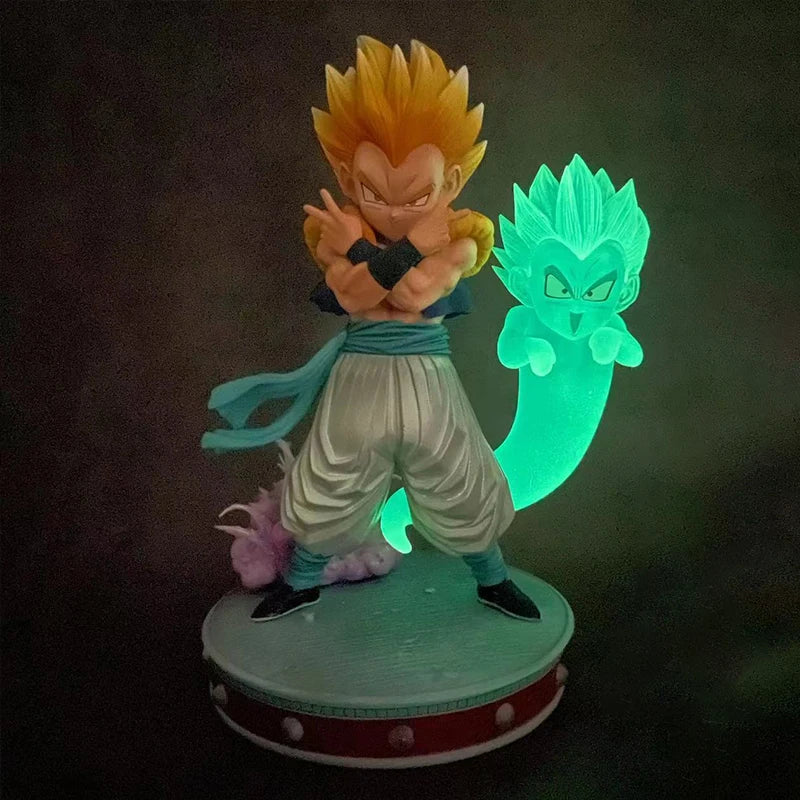 Gotenks SSJ3 25cm - Figura da Battaglia | Collezione Anime | Per Scrivania/Vetrina