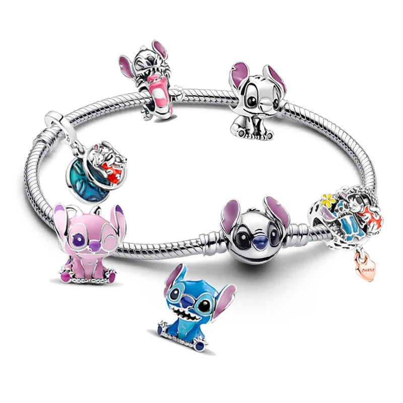 💫 Bracciale Stitch in Argento 925 - Charm Disney, Gioiello Elegante per Donne
Design unico e raffinato, perfetto per regali e collezioniste! 🎁✨