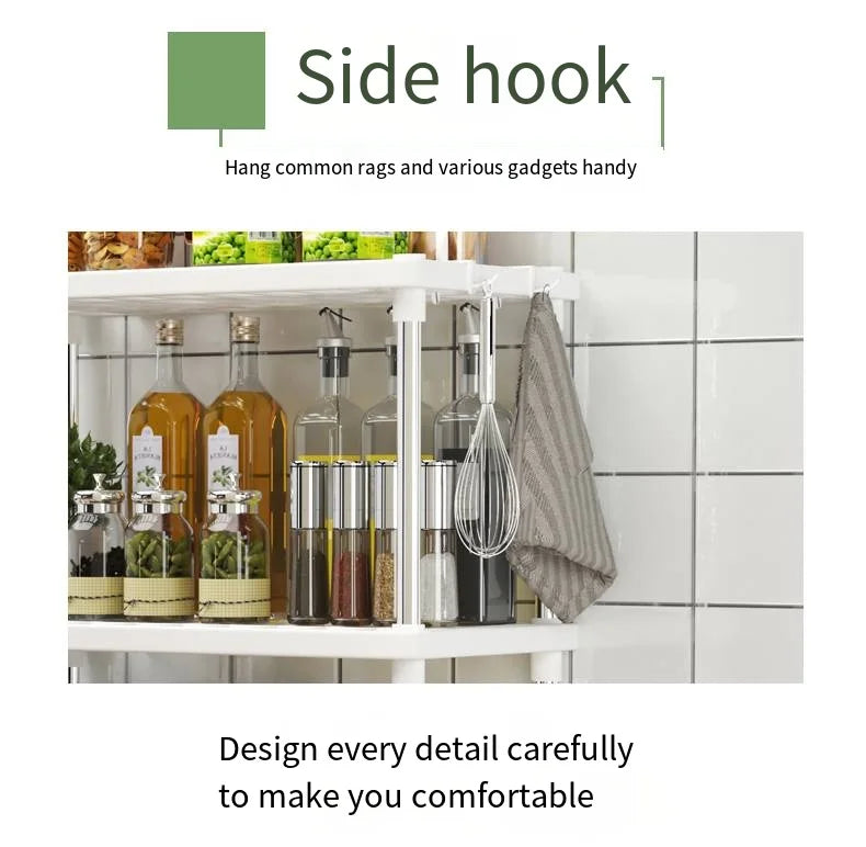 Scaffale Plastica 4 Piani - Ordine Garantito in Tutta la Casa