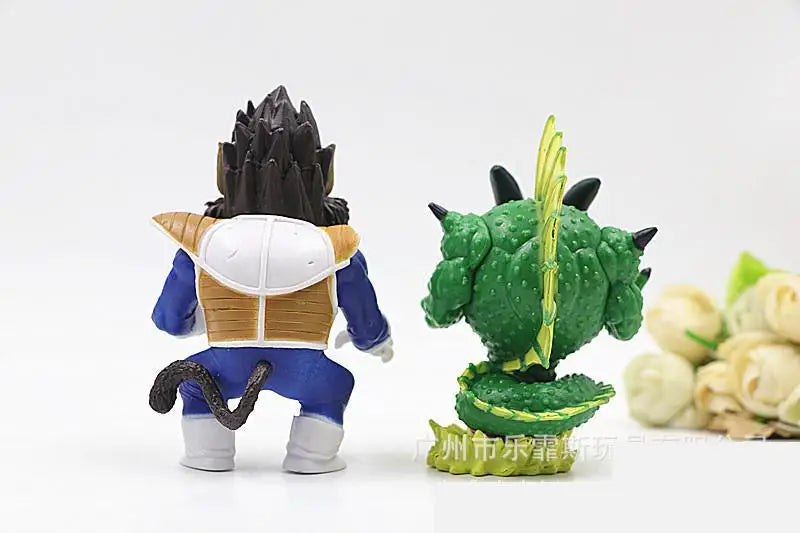 DRAGON BALL MINI SET | Scimmia Vegeta Gigante + 9 Personaggi | Collezione Completa