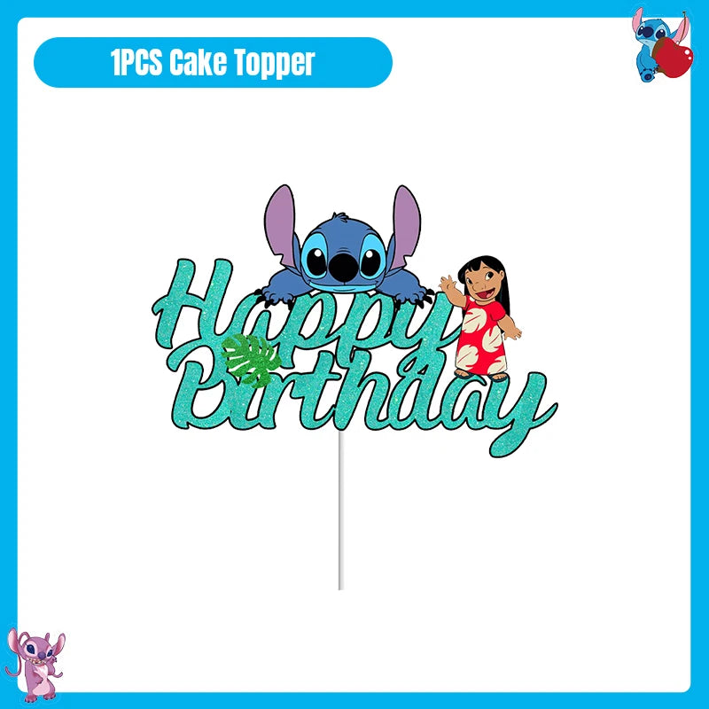 Kit Completo Decorazioni Disney Stitch - Tema Lilo & Stitch per Feste