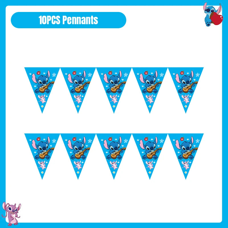 Kit Completo Decorazioni Disney Stitch - Tema Lilo & Stitch per Feste