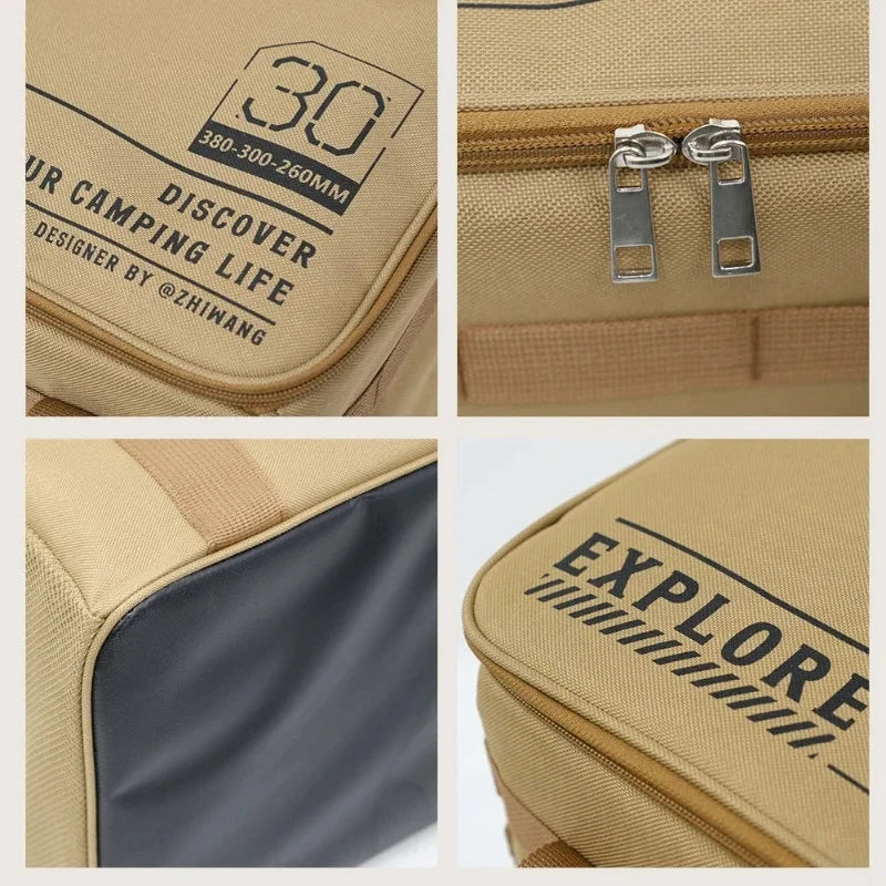 🎒 Borsa Tattica 30-42L Isolata - Impermeabile, Pieghevole, per Picnic, Campeggio e Attrezzatura da Campo!
Organizza tutto in uno spazio compatto! Perfetta per escursioni e avventure all'aperto. 🌲🔋