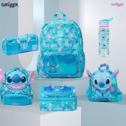 Tutto per la Scuola Stitch Zaino Astuccio Borraccia Porta Merenda