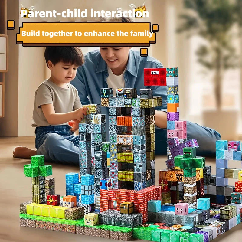 🧲 Blocchi Magnetici Costruzioni - 100+ Pezzi, Giochi Creativi per Bambini!
Divertimento infinito con magneti sicuri. Perfetto per regali e creatività! 🎁