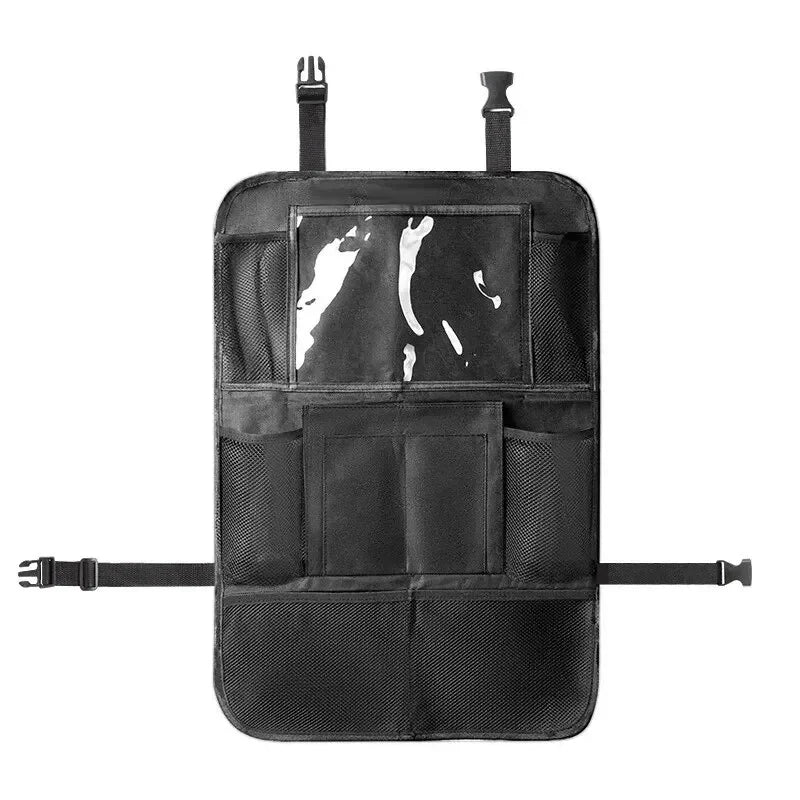 Borsa Portaoggetti Auto - Antiscivolo per Sedile, Anti-calci, Multitasche