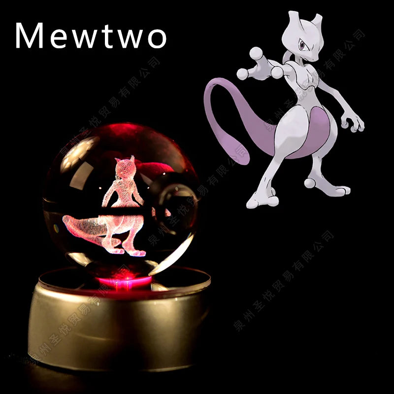 🔮 Sfera di Cristallo Pokemon - Lampada 3D con Pikachu, Gengar e Mewtwo, Regalo Perfetto per Fan!
Illumina la notte con i tuoi personaggi preferiti! Perfetta per camerette e collezionisti. ✨🎁