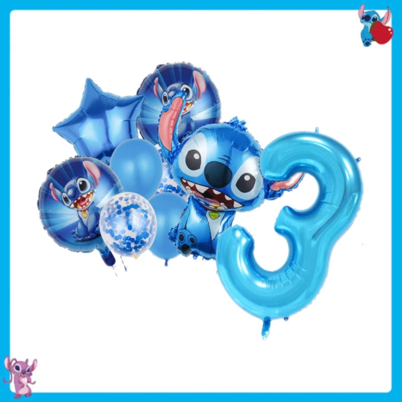 Kit Completo Decorazioni Disney Stitch - Tema Lilo & Stitch per Feste