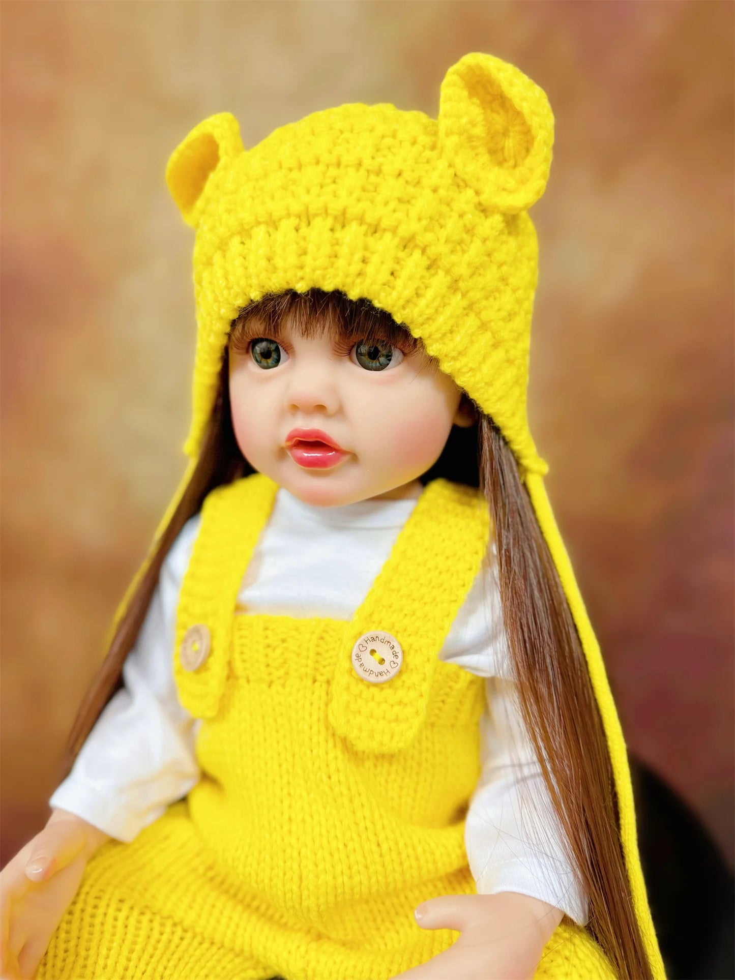 Bambola Reborn 50cm Realistica in Silicone/Vinile - Neonata Principessa Regalo