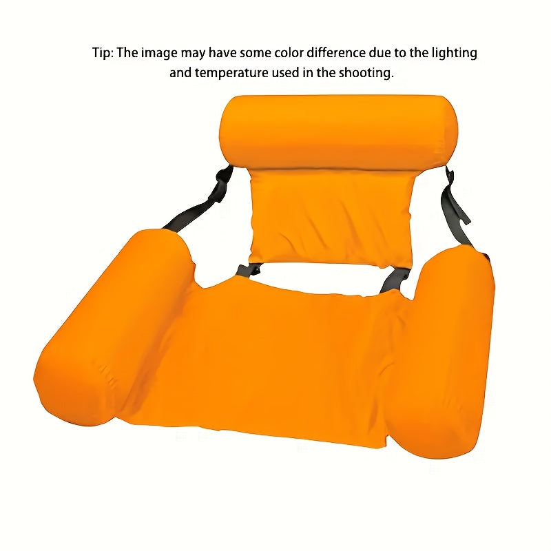 Sedia Gonfiabile Blu PVC - Ultra Resistenti per Piscina/Spiaggia, Pieghevole & Portatile