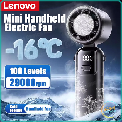 Ventilatore portatile ricaricabile con effetto ghiaccio e turbo
