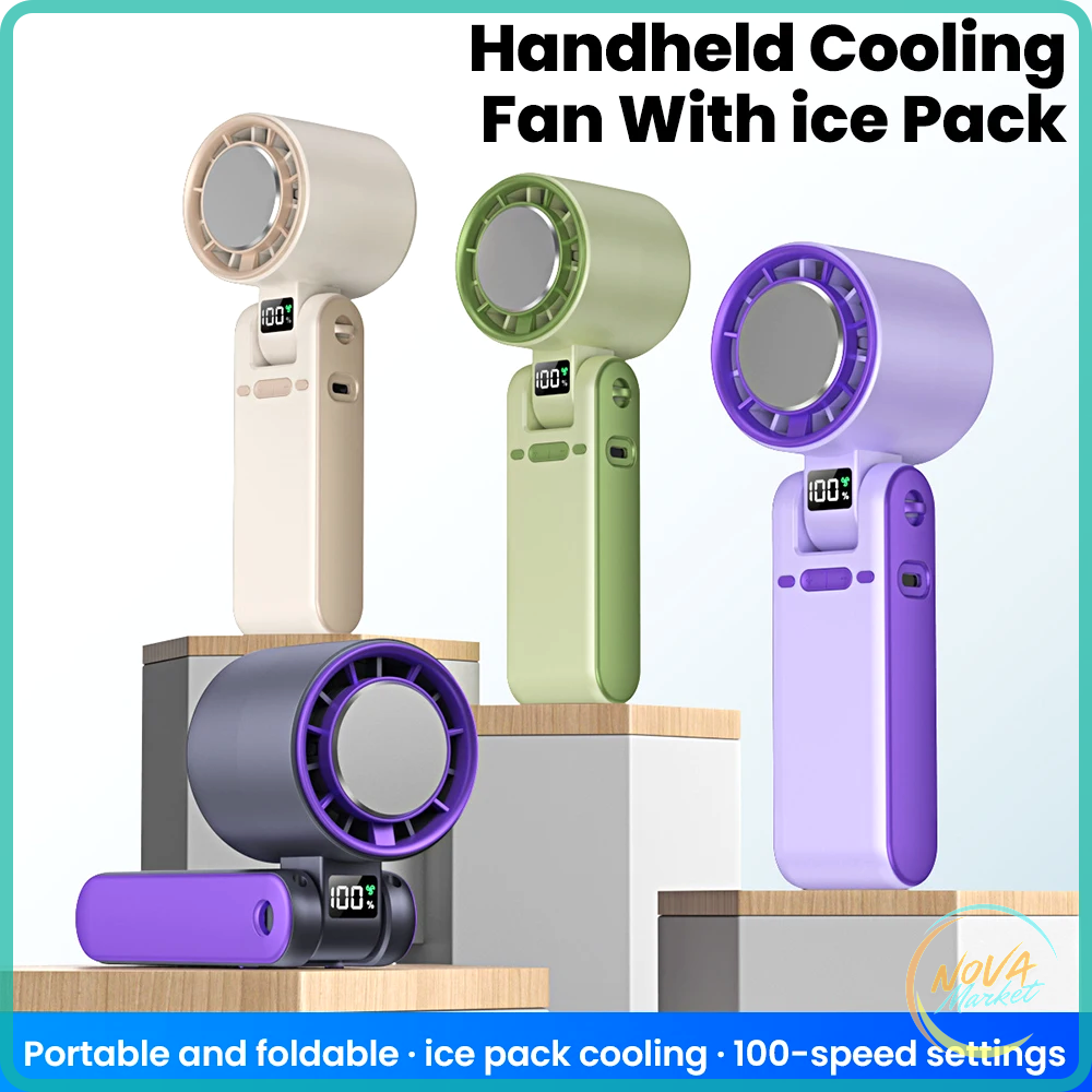 Ventilatore portatile con raffreddamento a ghiaccio e 100 velocità