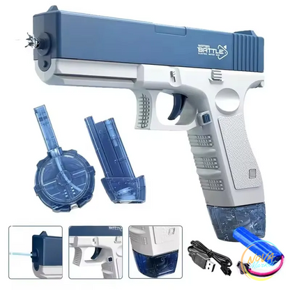 Pistola ad acqua elettrica 43 cm a ricarica automatica