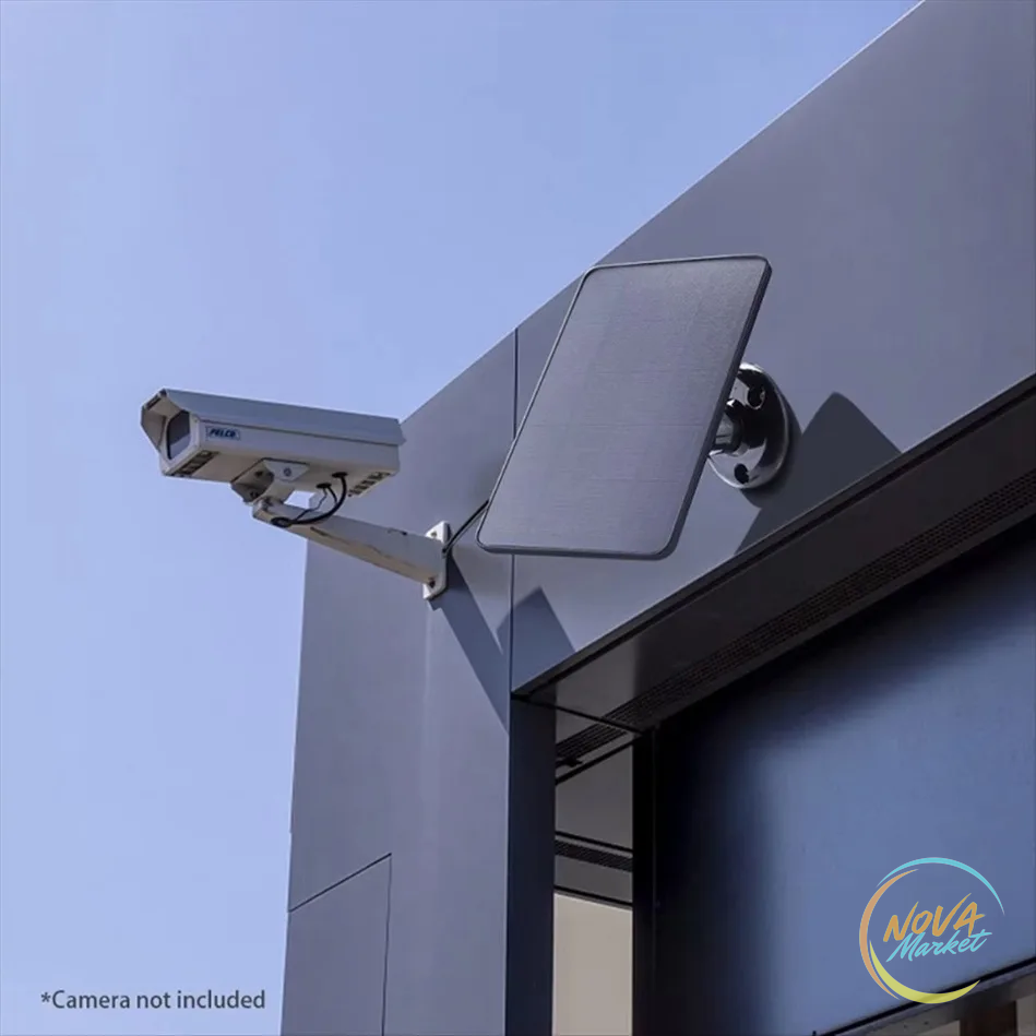 Caricatore solare per telecamere di sicurezza micro Type-C