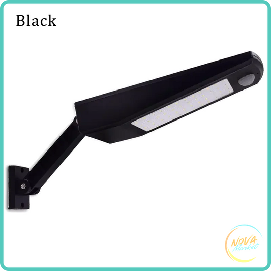 Lampada solare da parete 48 LED con telecomando impermeabile