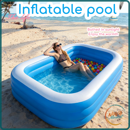 Piscina Gonfiabile Familiare Extra Large Rinforzata