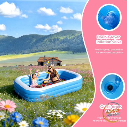 Piscina Gonfiabile Familiare Extra Large Rinforzata