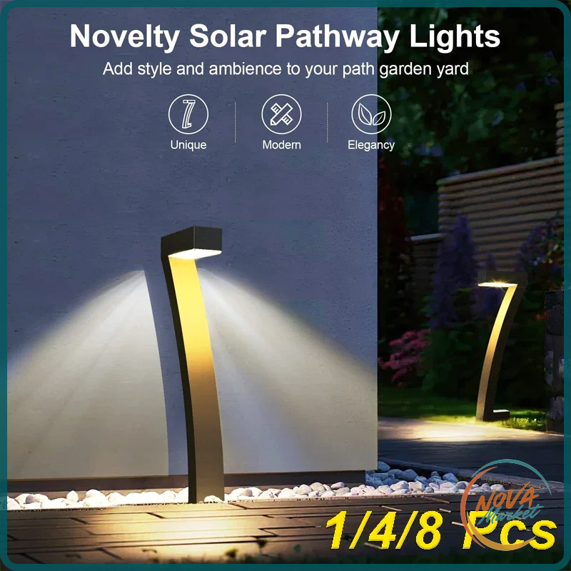 Lampade Solari LED da Giardino IP65 per Sentieri