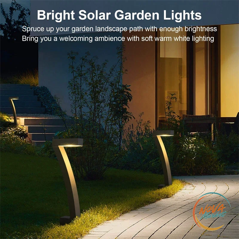 Lampade Solari LED da Giardino IP65 per Sentieri