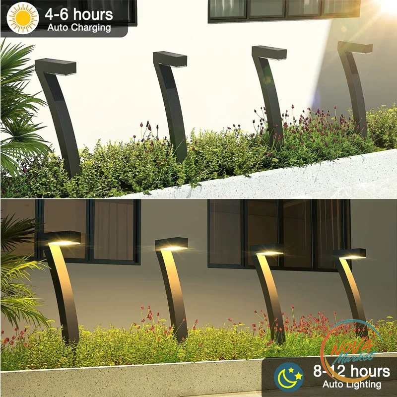 Lampade Solari LED da Giardino IP65 per Sentieri