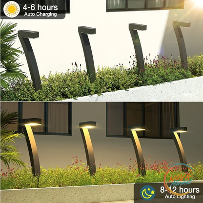 Lampade Solari LED da Giardino IP65 per Sentieri
