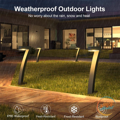 Lampade Solari LED da Giardino IP65 per Sentieri