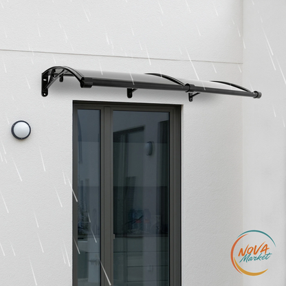 Pensilina per Porta 120x60 cm con Drenaggio
