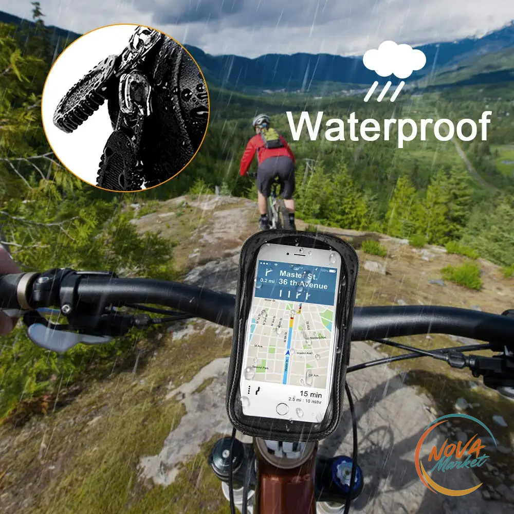 Borsa Porta Smartphone da Bici Impermeabile Touch