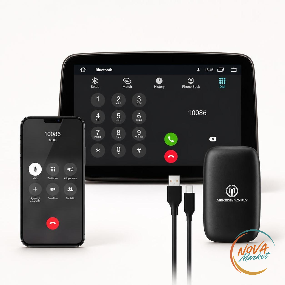 Adattatore CarPlay wireless e Android Auto Smart AI Box