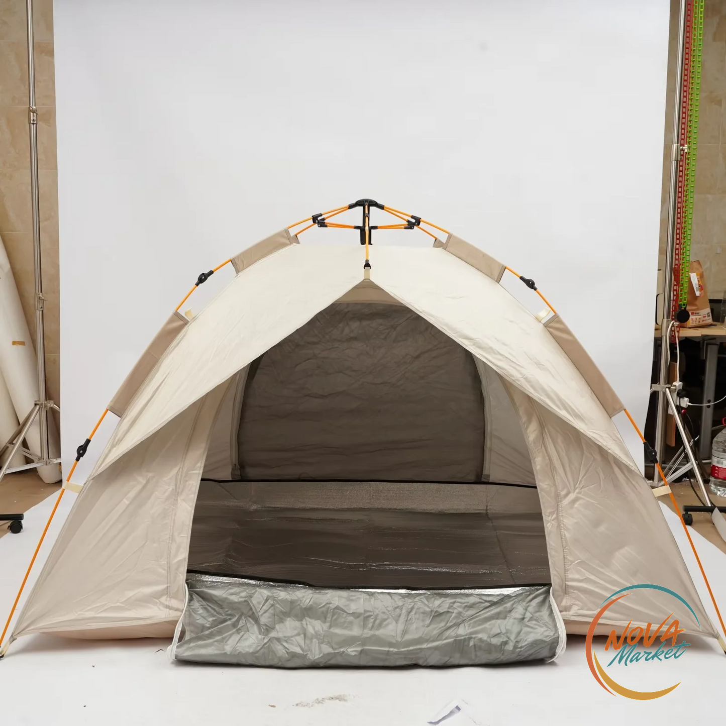Tenda Pop-Up 2-3 Persone Impermeabile con Protezione UPF 50