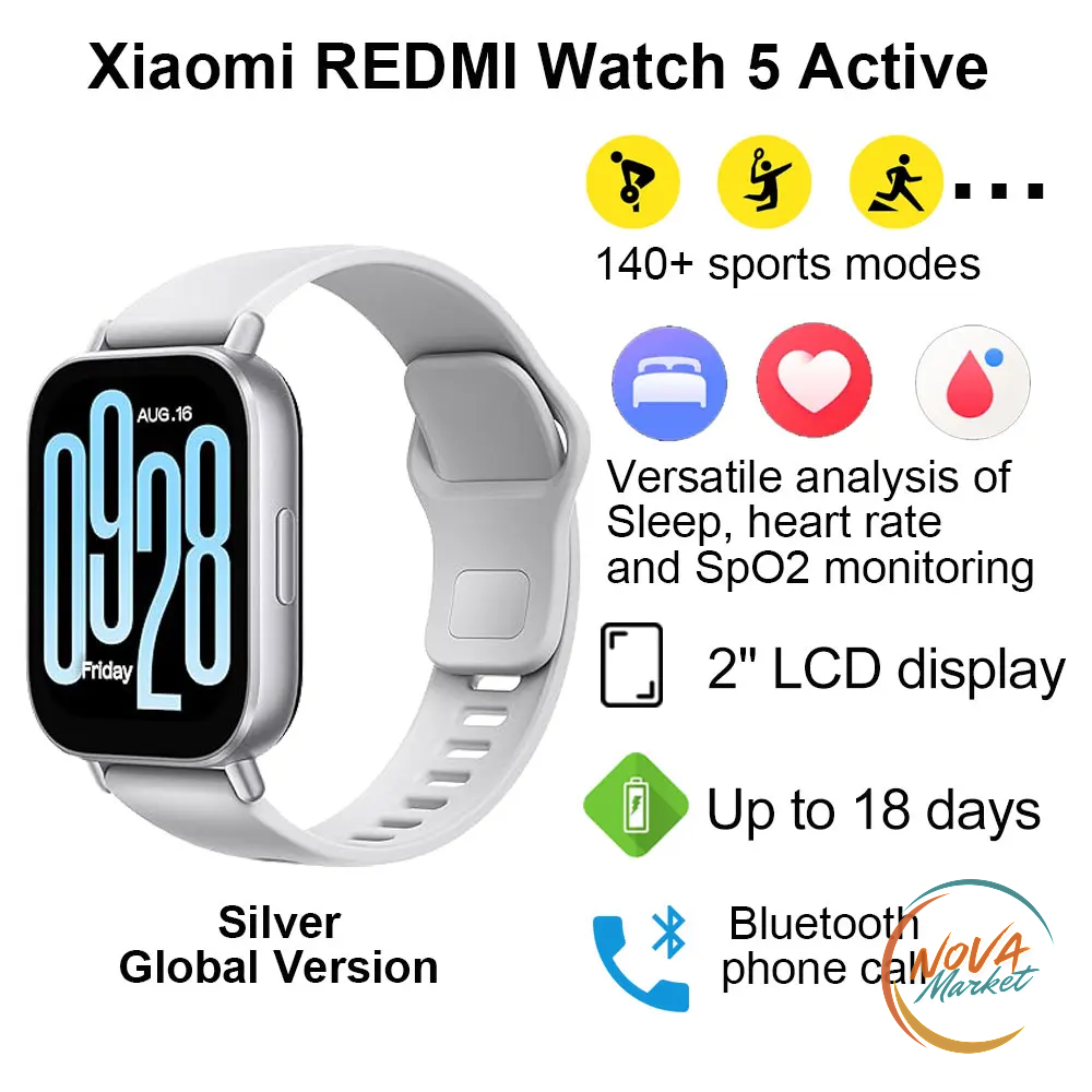 Smartwatch Redmi Watch 5 Active con chiamate Bluetooth