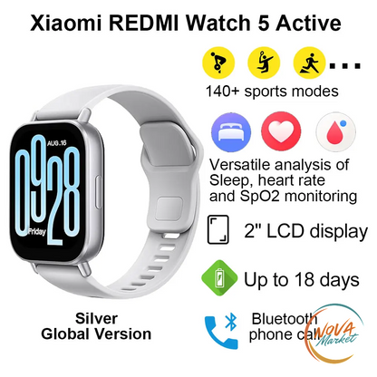 Smartwatch Redmi Watch 5 Active con chiamate Bluetooth