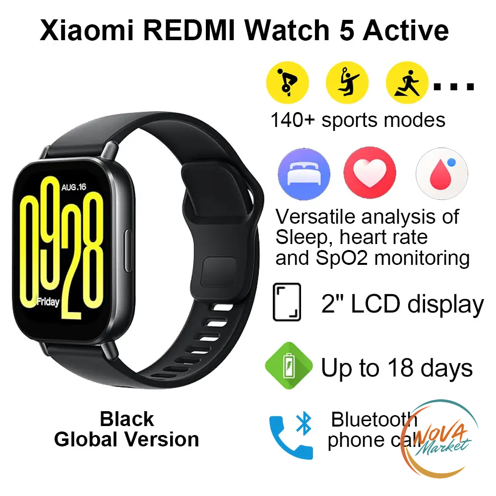 Smartwatch Redmi Watch 5 Active con chiamate Bluetooth