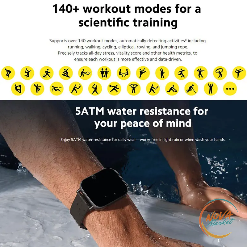 Smartwatch Redmi Watch 5 Active con chiamate Bluetooth
