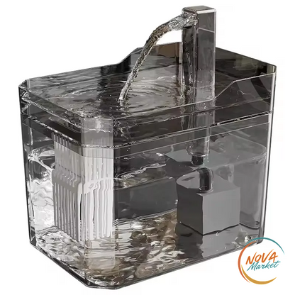 Fontanella automatica per gatti e cani 1,5 L con filtro
