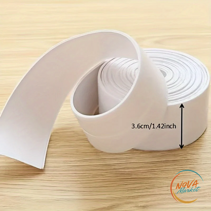 Nastro sigillante impermeabile per WC antimuffa 35 mm x 3 m