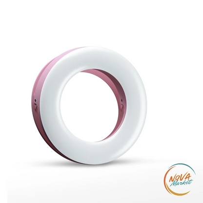 Luce ad Anello LED per Selfie, Ricaricabile USB