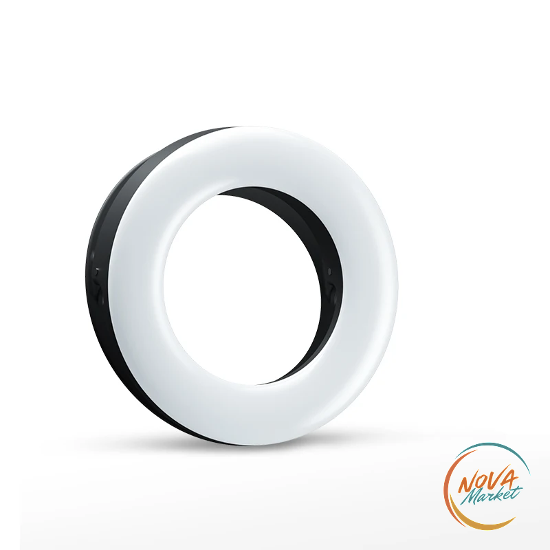 Luce ad Anello LED per Selfie, Ricaricabile USB