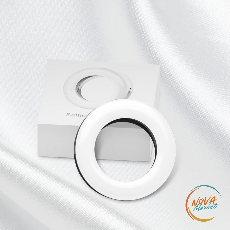 Luce ad Anello LED per Selfie, Ricaricabile USB