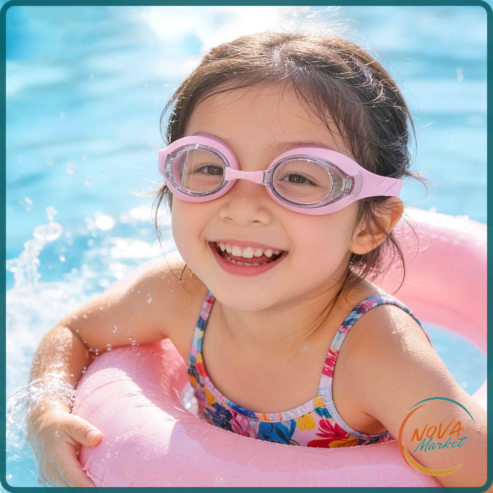 Occhialini da Nuoto Bambini Antifog e Regolabili