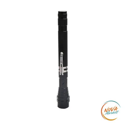 Torcia LED telescopica flessibile con magnete a 360°