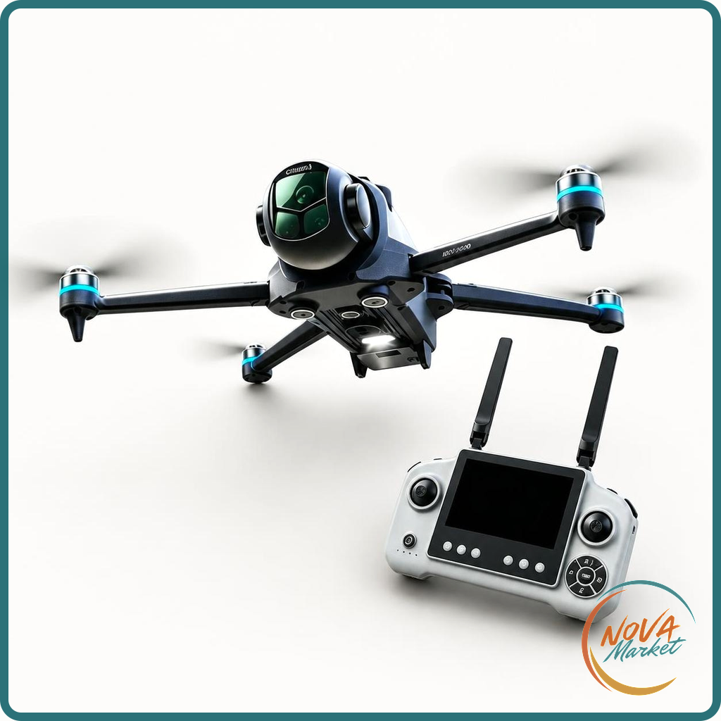 Drone GPS A26 Pro con Tripla Fotocamera 4K/8K e FPV
