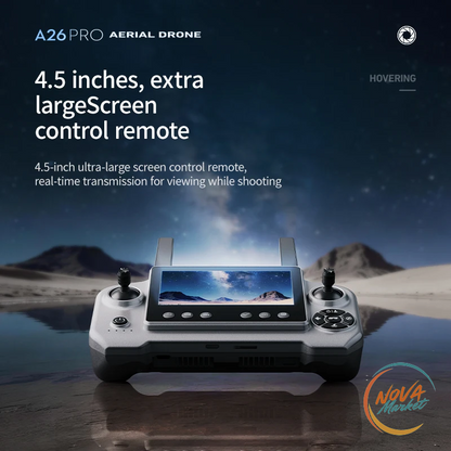 Drone GPS A26 Pro con Tripla Fotocamera 4K/8K e FPV