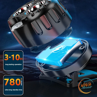 Lampada frontale LED 250 lm IPX4 per attività all'aperto