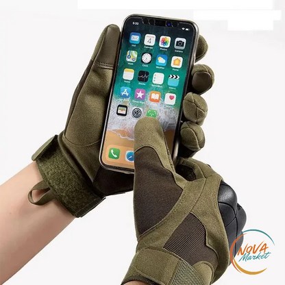 Guanti tattici da tiro con touch screen e grip antiscivolo
